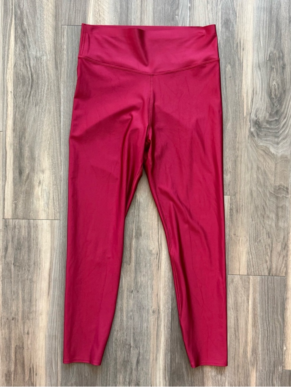 Victoria’s Secret VSX GlossyTech 25” Leggings in Ready Red Size XL (16-18)